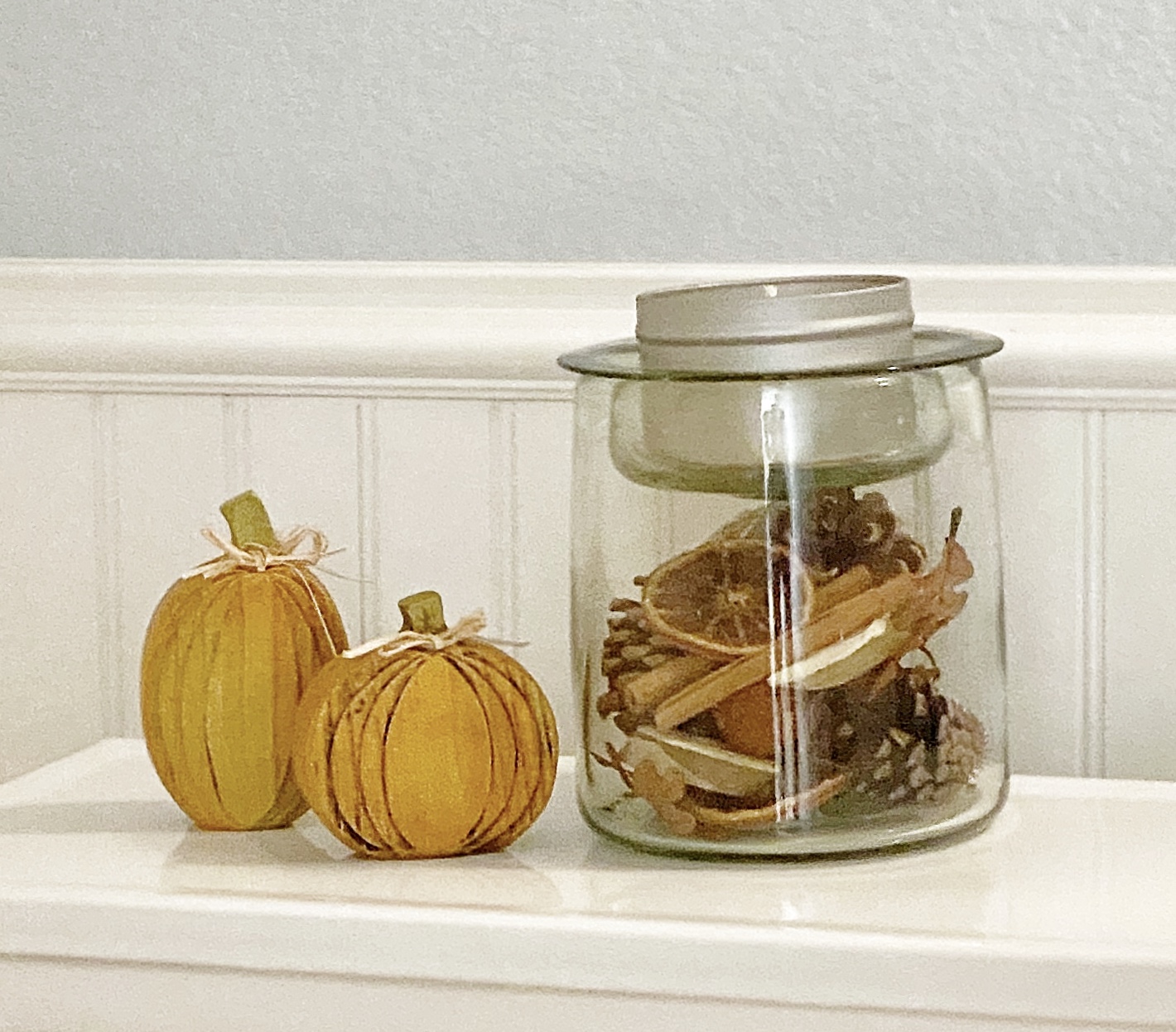 Trader Joes Apple scented fall candle