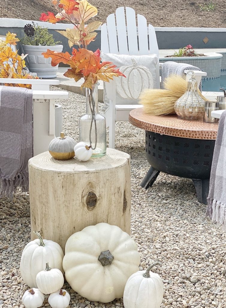 Fall outdoor dinner party