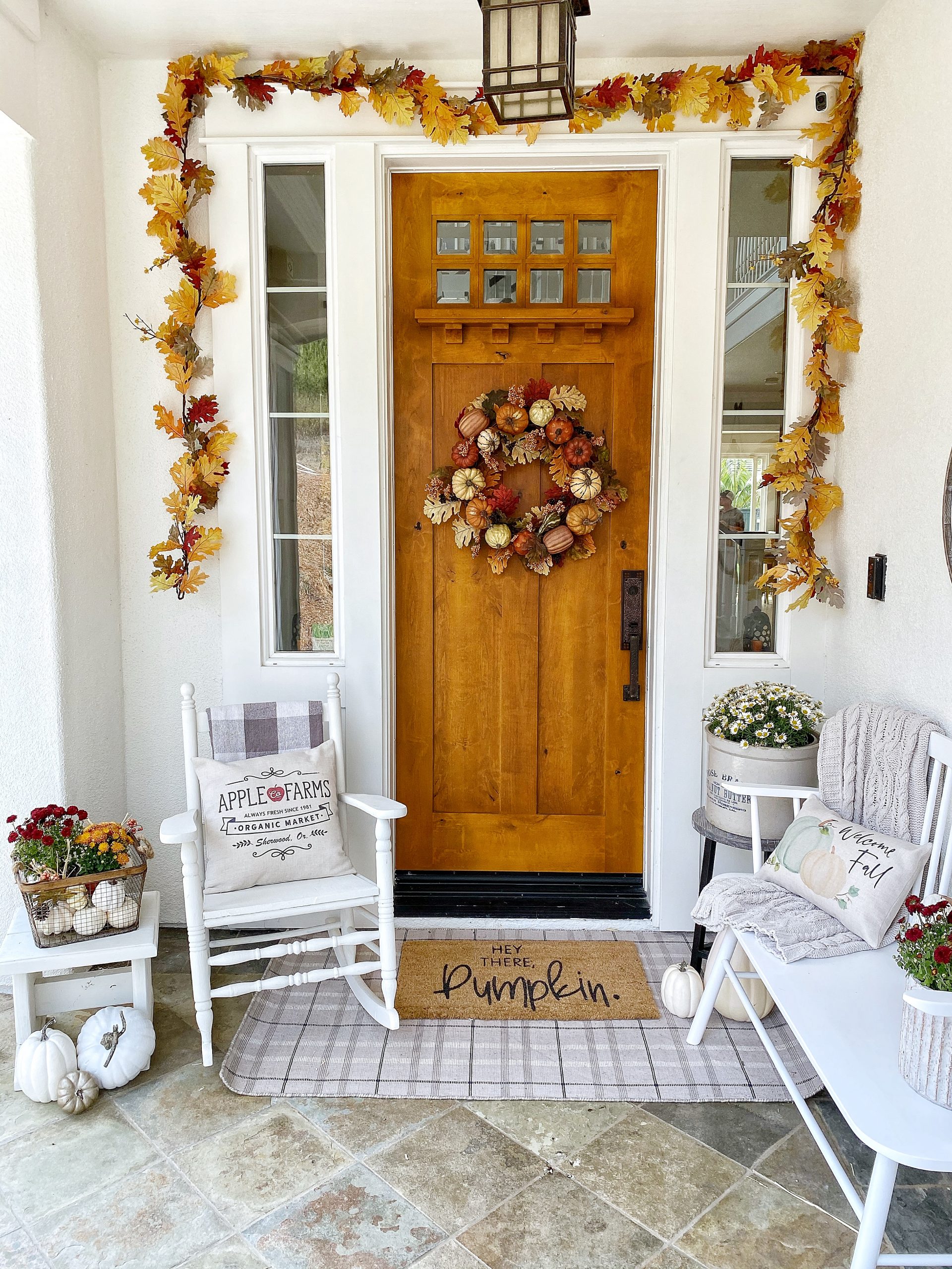 How to Use Five of My Favorite Fall Wreaths