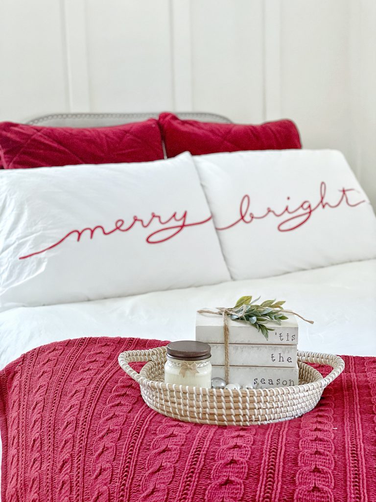 Christmas decor to your bedroom