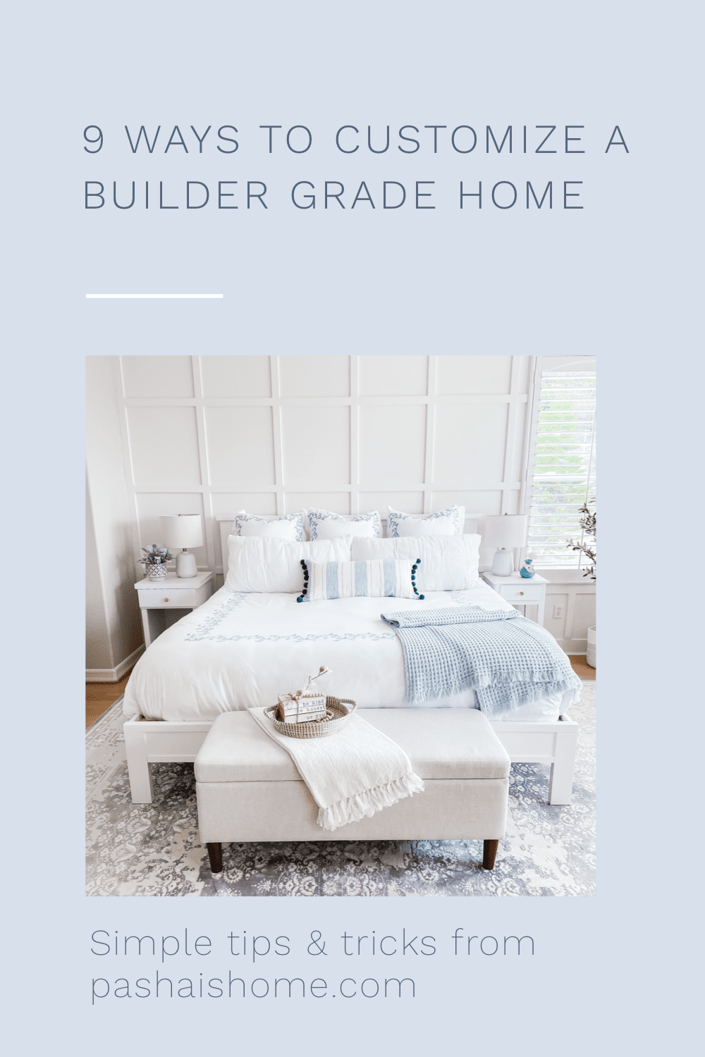 Nine Ways to Customize a Builder Grade Home