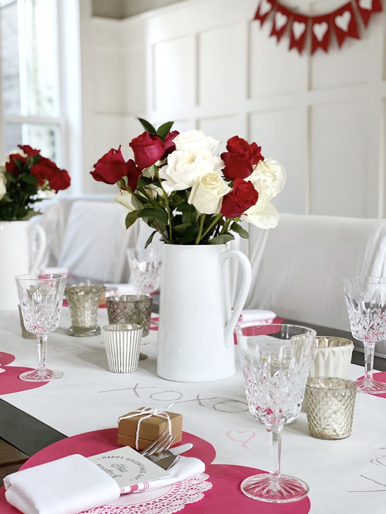 Ideas for a Galentine's Day Celebration including a favorite things theme for a gift exchange.  Tips include a Galentine's Day menu, decorations, and serving dishes.

#galentinesdayideas #valentinesdayparty #partyhosting #galentinesdayparty