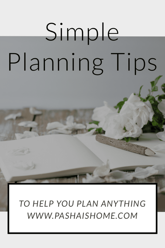 Simple planning tips for everything you need to plan!  My top ideas for learning how to be a better planner in the new year!

#planning #organizationskills #howtoplananything #lifetips #executivefunctions