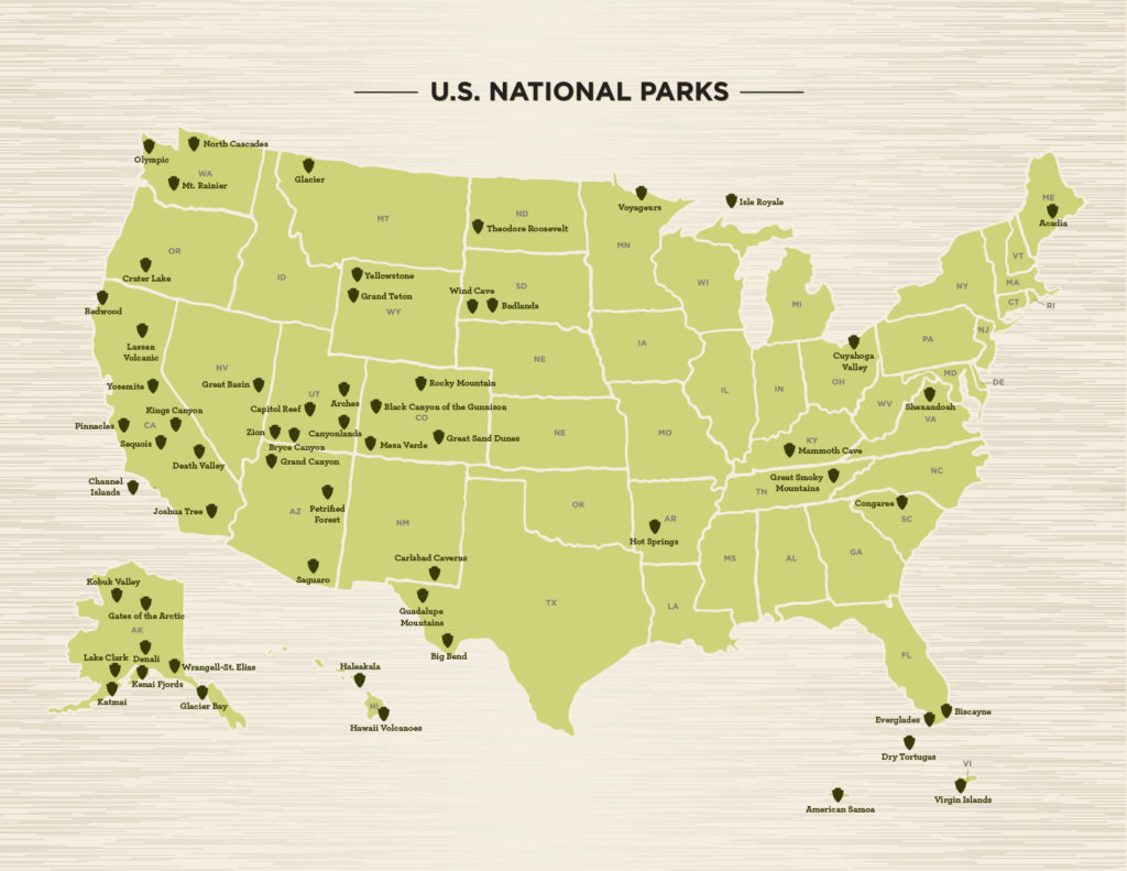 Four US National Parks You Might Not Have Thought of Visiting Before Now