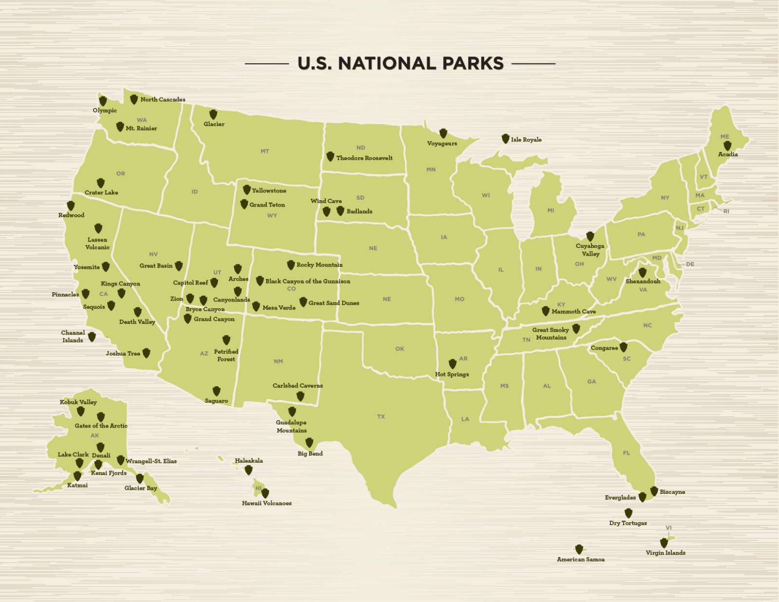 Four US National Parks You Might Not Have Thought of Visiting Before Now