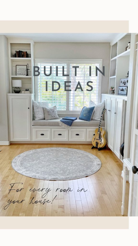 Five Built In Ideas for Your Home - Pasha is Home