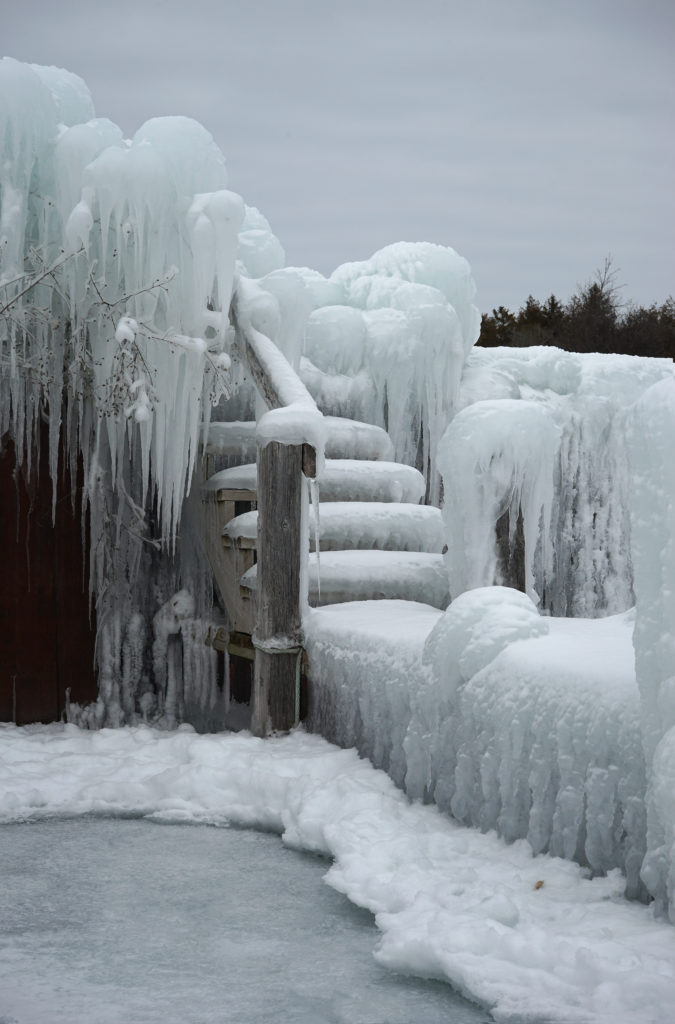 winter in Door County Wisconsin