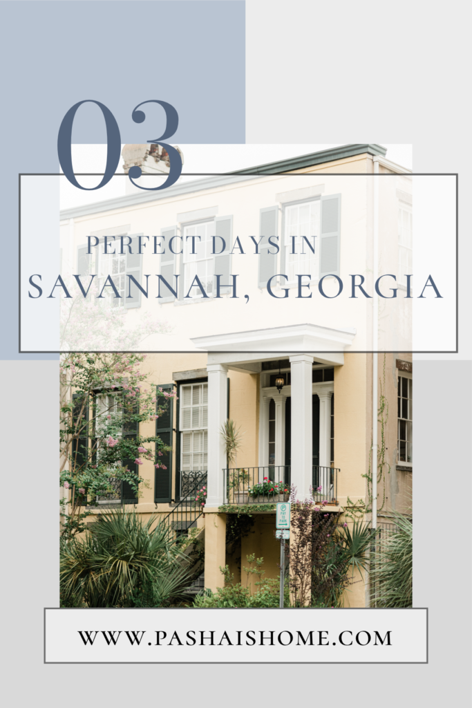 how to spend three days in savannah georgia itinerary historic district flytographer 