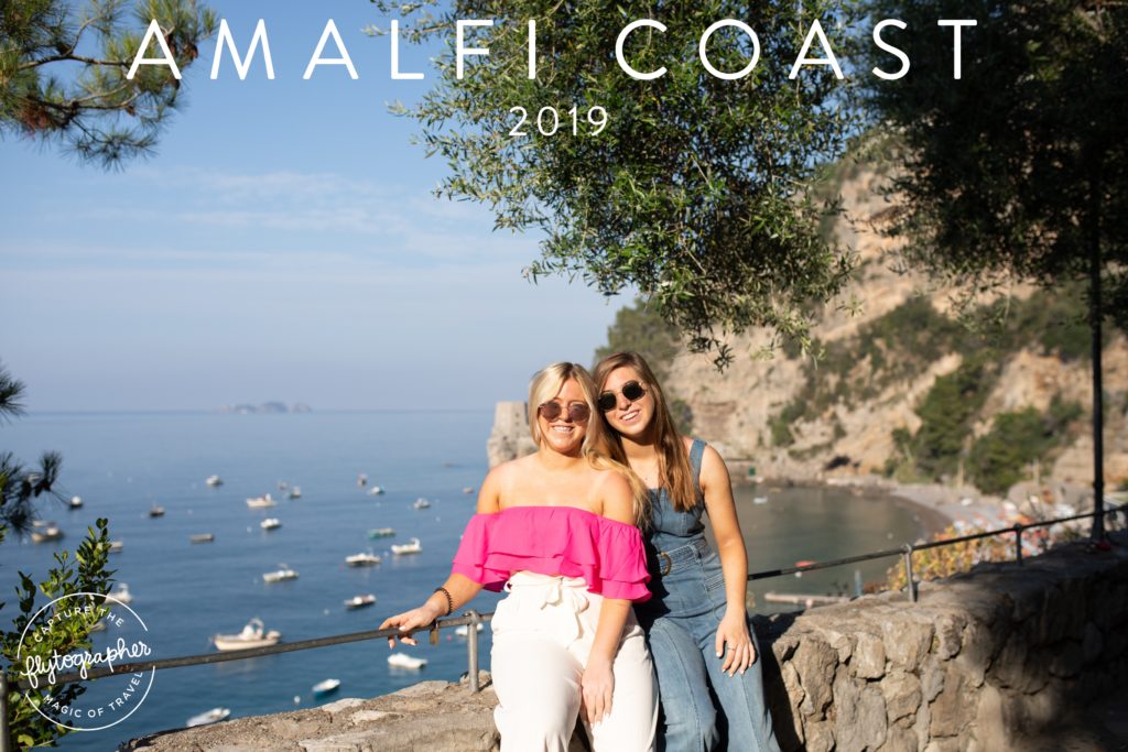amalfi coast flytographer photo shoot sisters trip travel photography
