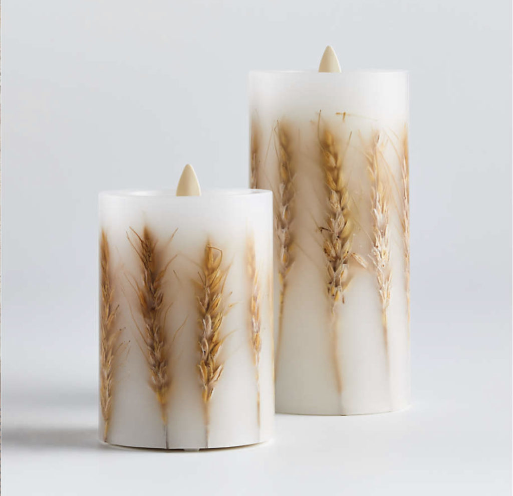 crate and barrel fall candles say hello to fall with these new decor finds fall in love with fall decor in your home for fall decorating