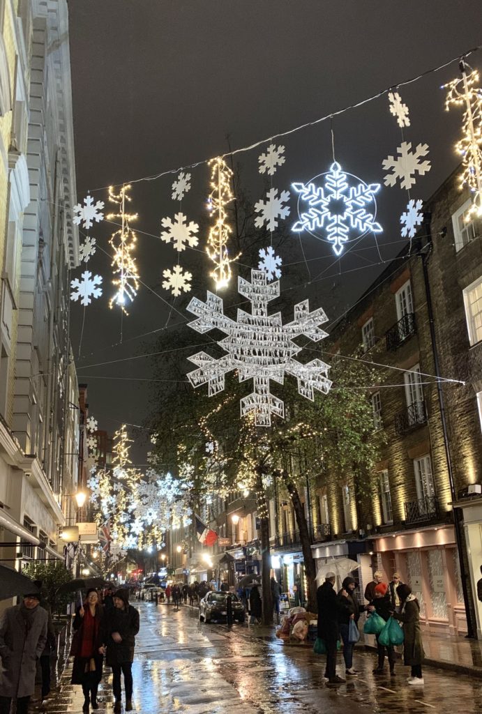 london at christmas time seven dials christmas lights and christmas markets