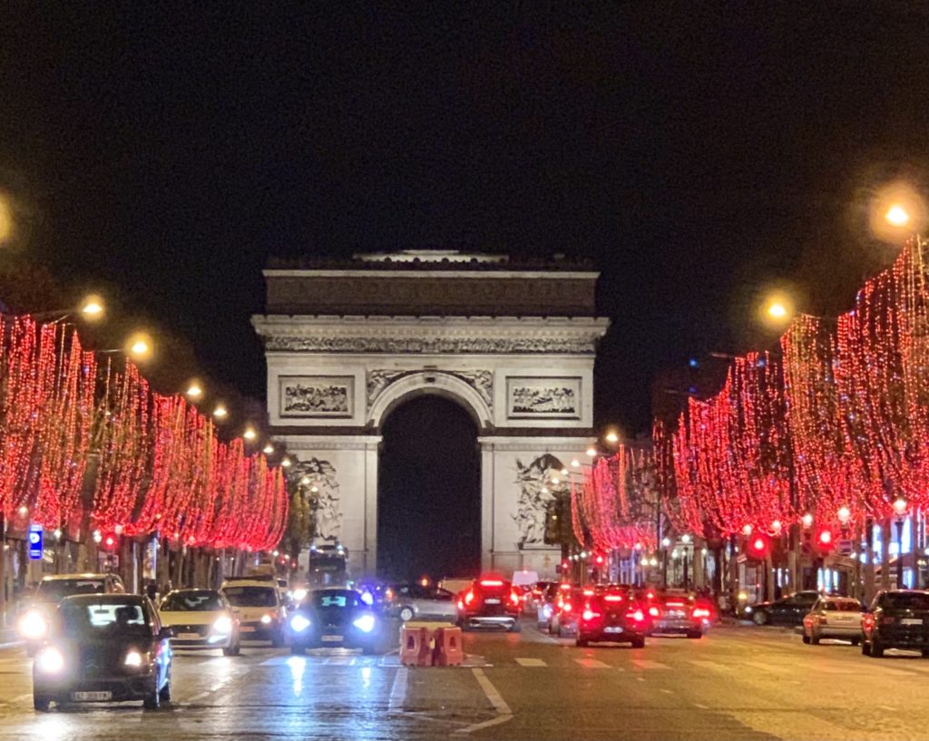 what to do in Paris France at Christmas - Eiffel Tower, Arc de Triumphe, MontMartre, and Peninsula Hotel, Paris.

#travel #christmasineurope #europeantravel #christmas