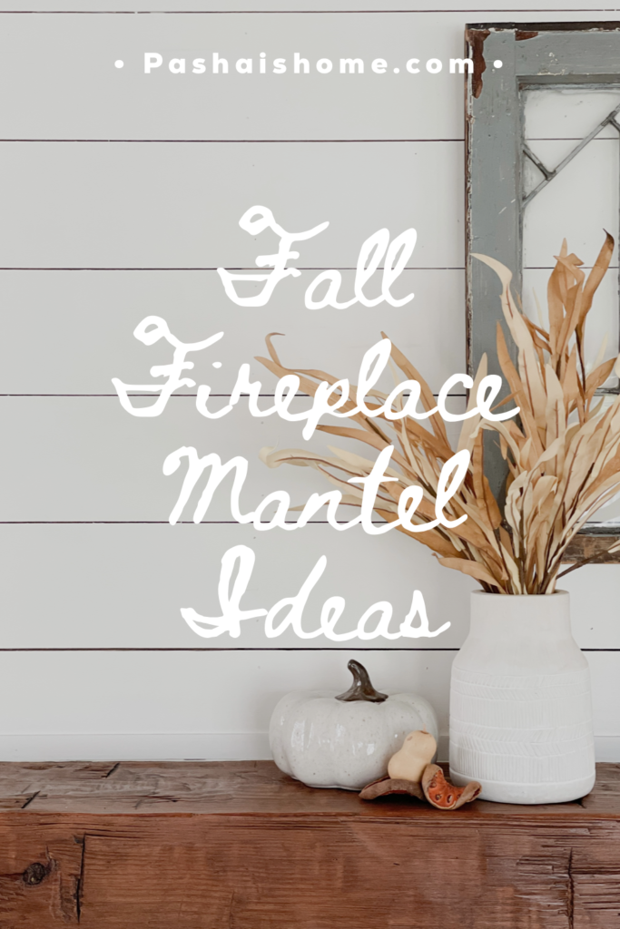 fallify your fireplace mantel fall fireplace mantel ideas with candlesticks and wheat sheaths sherwin williams accessible beige paint color