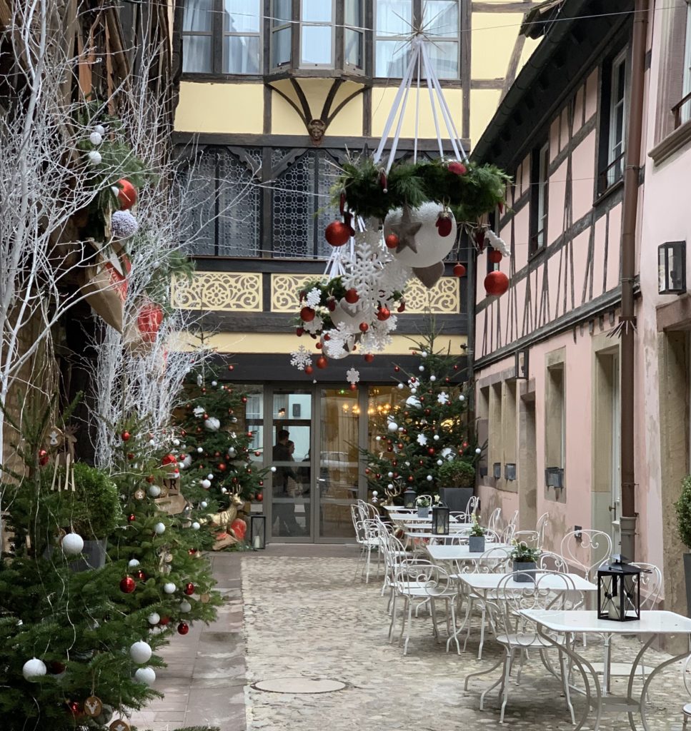 Strasbourg, France at Christmas Time: A Festive Travel Guide including where to stay in Strasbourg and what to do in the Alsace region of France in December.

#travel #christmasineurope #europeantravel #christmas