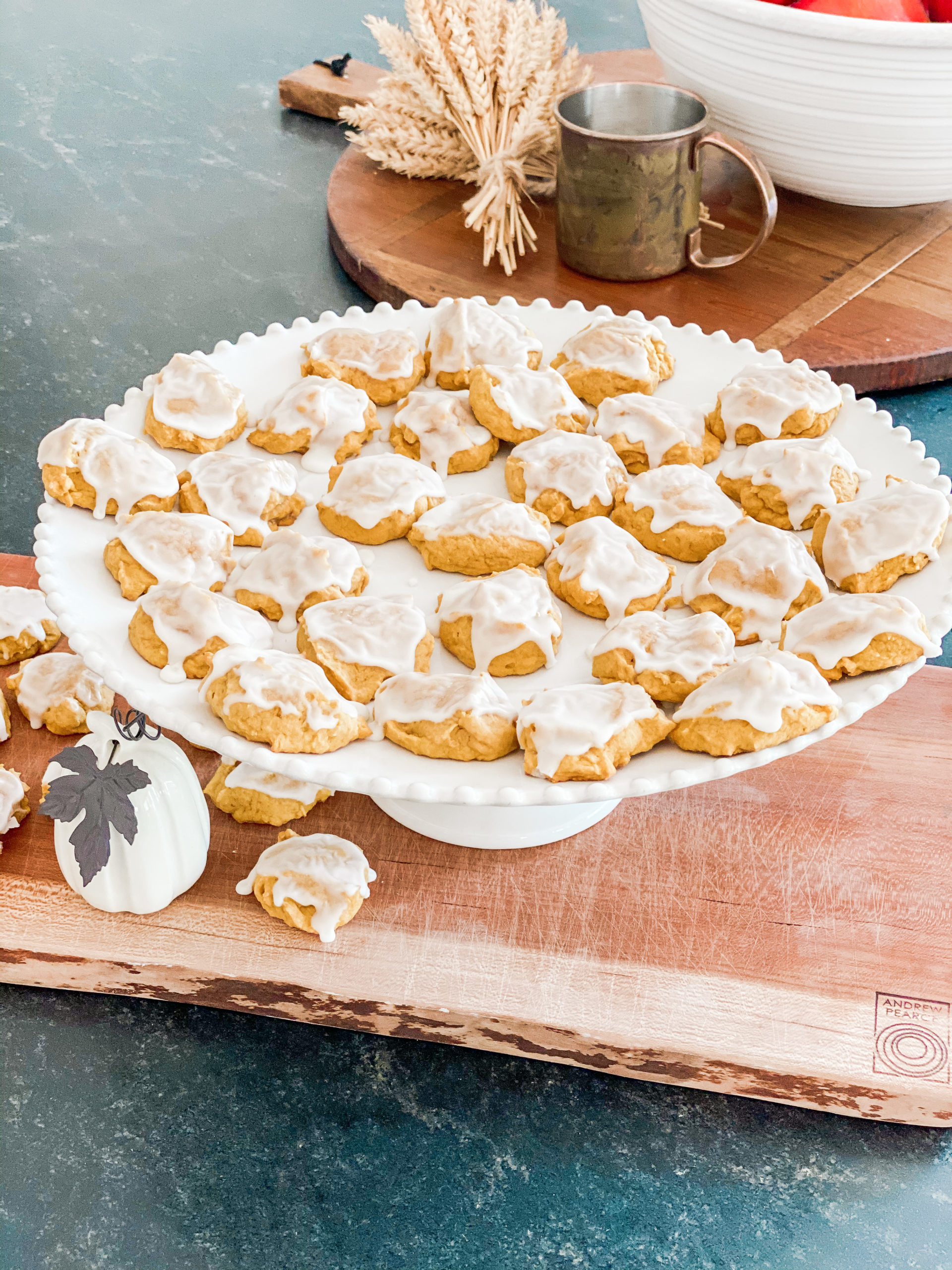 Pumpkin Cookies recipe for a fall favorite soft pumpkin cookies