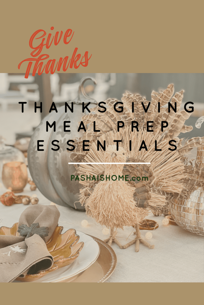 My fifteen favorite products for an amazing Thanksgiving dinner.  Items that will make your prep faster, easier and more enjoyable so that you can have a more festive Thanksgiving day with your loved ones!  

#thanksgivingmeal #thanksgivingprep #thanksgiving #holidaymealideas #holidayfood