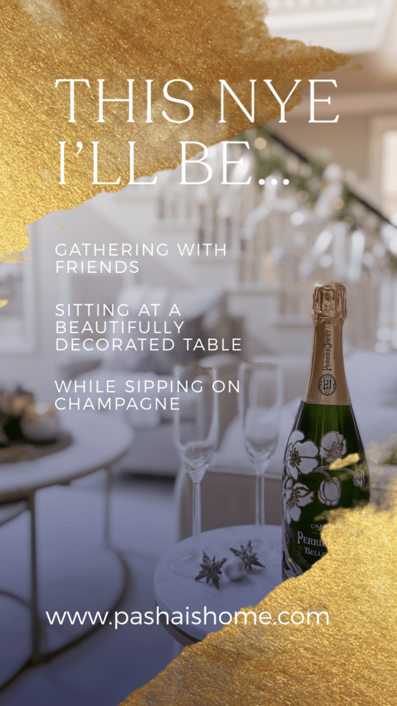 Cheers to a New Years Eve to remember!  Inspiration on how to dress up your home and table so that it is festive and cheery for the big night!

#newyearsevepartythemes #newyearseve #newyearsevedecor