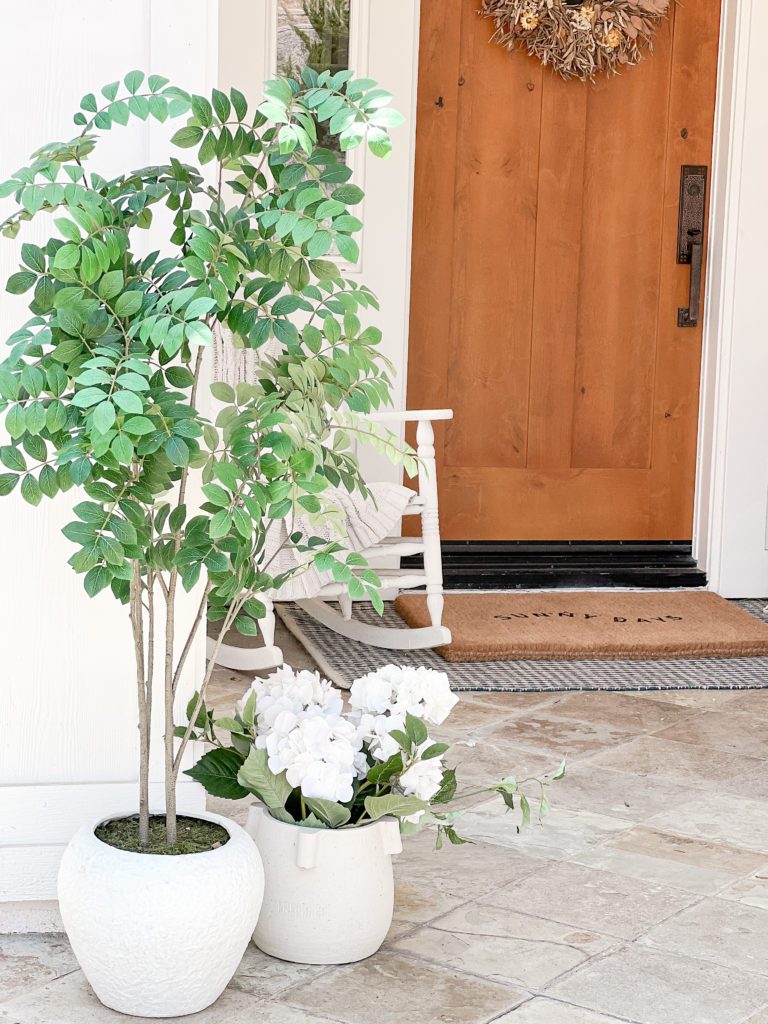 Three Simple Ideas for a Welcoming Midsummer Front Porch | Front Porch Inspiration | Summer Doormat | Summer Flowers | Dried Flower Wreaths | Make a Good First Impression with your Front Porch | Home Exterior Views | Summer Wreath | Home Decor | Home Exterior Decor 

#frontporch #summerdecor #exteriorhome 