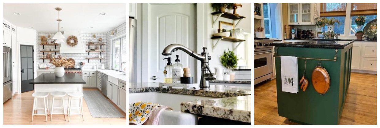 How to Update a Kitchen with Cherry Cabinets Without Painting
