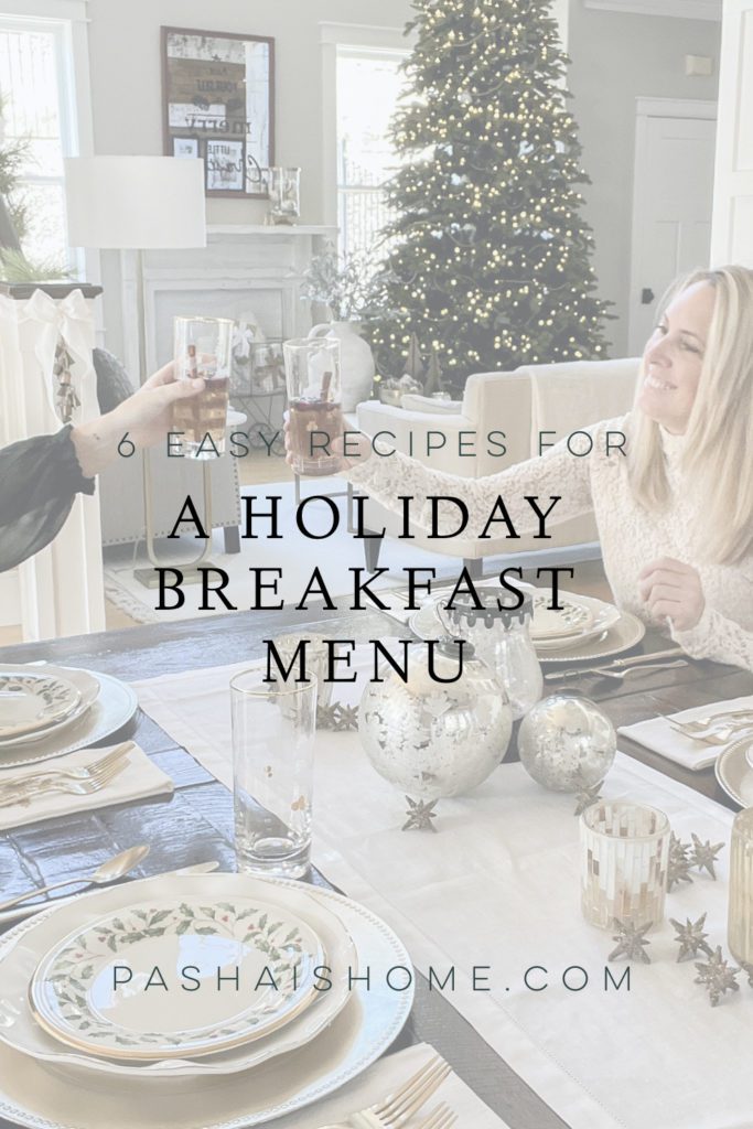 6 Recipes for a Holiday Breakfast that Everyone Will Love | Holiday recipes | Christmas recipes | Christmas breakfast | Holiday Brunch Ideas | Brunch Recipes | Brunch Cocktail Recipe 