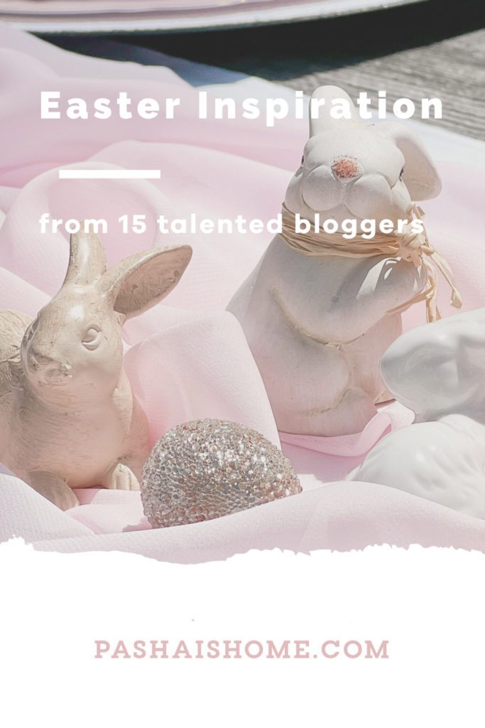 An Easter roundup from multiple talented bloggers | Easter decor DIY | Easter brunch tablescape ideas | Easter brunch menu ideas | Easter brunch german pancakes | Easter brunch cocktail | Easter crafts | Spring decorating inspiration 