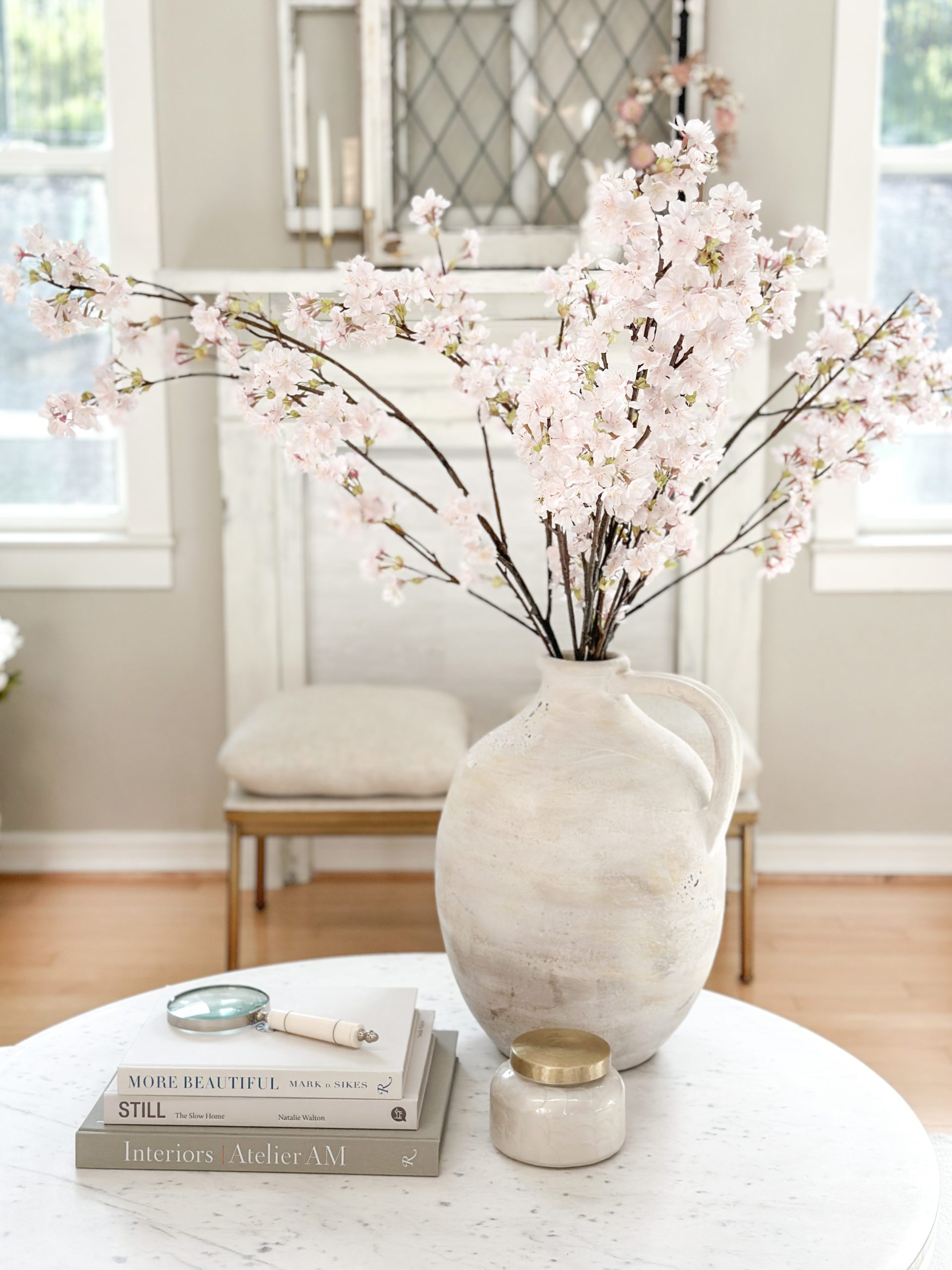 Add Simple Spring Touches to Your Entryway and Living Spaces