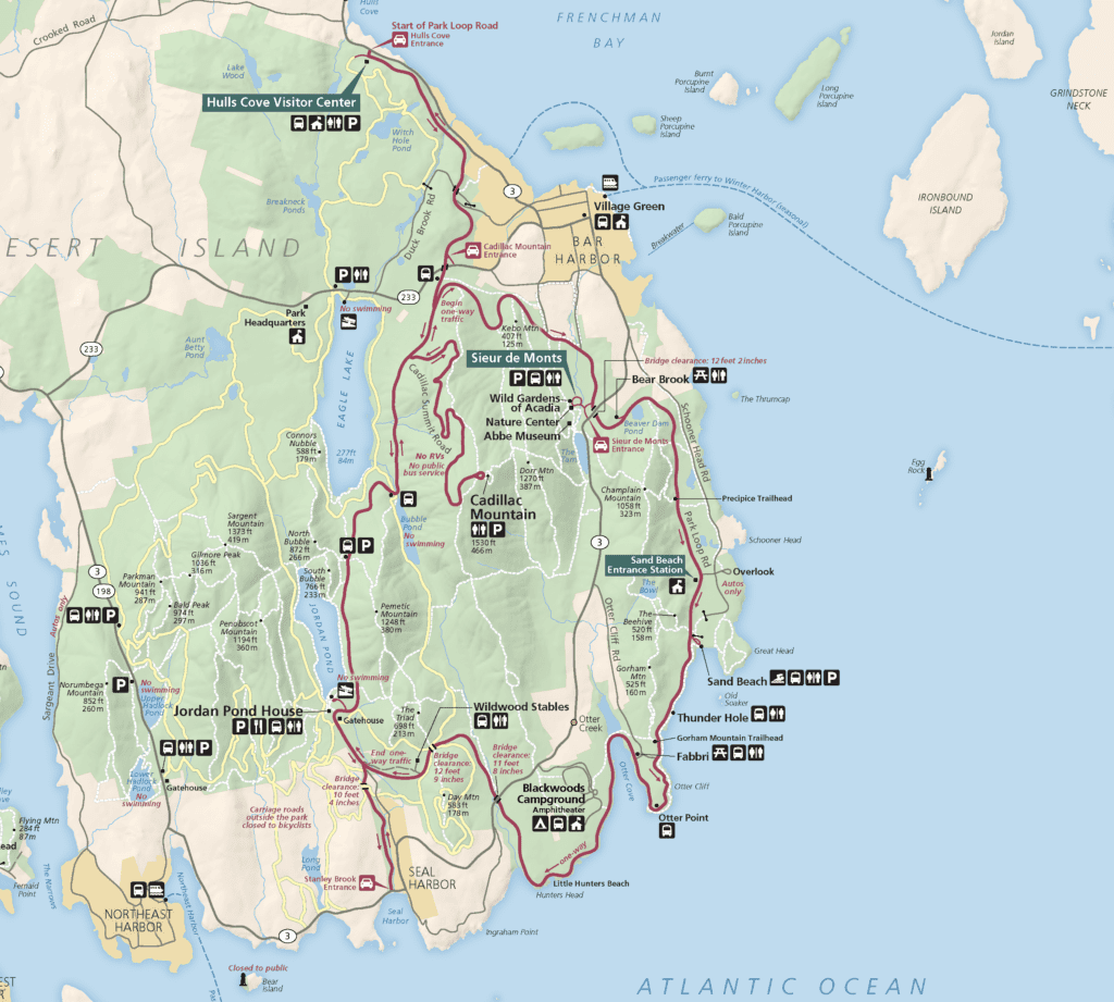 A complete travel guide for Acadia National Park | Cadillac Mountain reservations for Acadia National Park | Where to stay in Acadia National Park | Where to eat in Bar Harbor Maine | What to do in Acadia National Park | Two day itinerary for Acadia National Park | Bass Harbor Head Light Station in Acadia National Park | Popovers in Jordan Pond House in Acadia National Park | A fall road trip to Acadia National Park in Bar Harbor Maine 