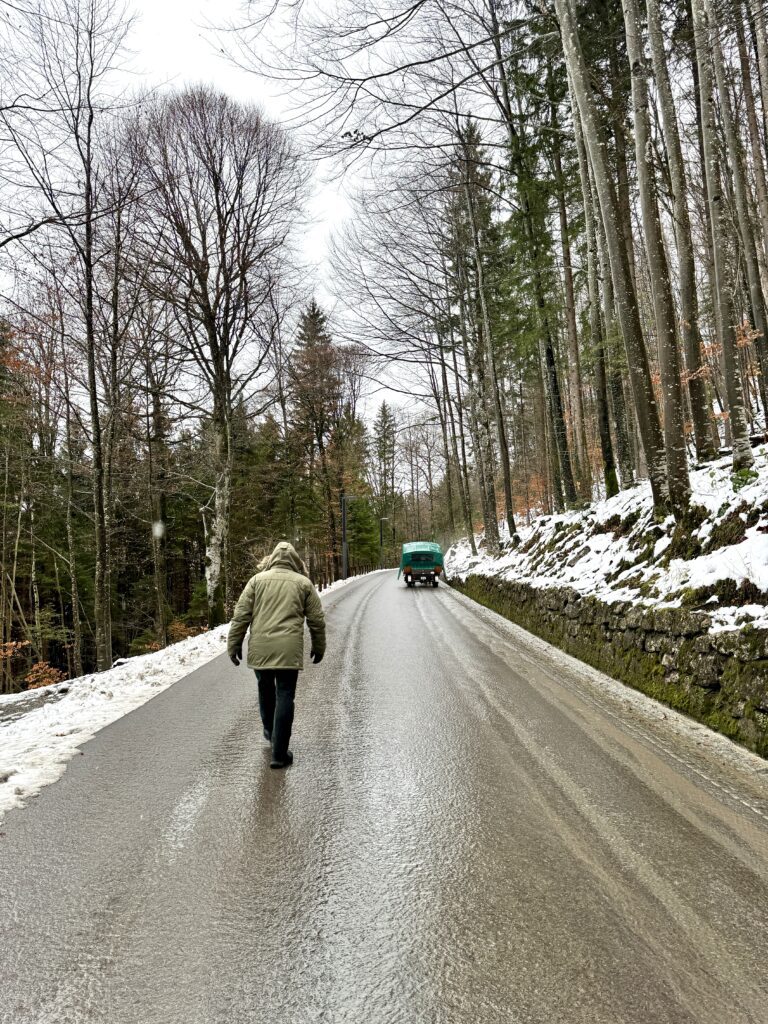 A Winter Day Trip Guide to Neuschwanstein Castle and Füssen Germany | Everything you need to know for a day trip to Neuschwanstein Castle and Fussen | Best day trips from Munich | How to do a day trip from Munich to Neuschwanstein Castle | How much time to spend in Fussen Germany | A snowy winter visit to Neuschwanstein Castle and Fussen in Bavaria Germany | Marienbrucke at Neuschwanstein Castle | What you need to know for a Neuschwanstein Castle visit 