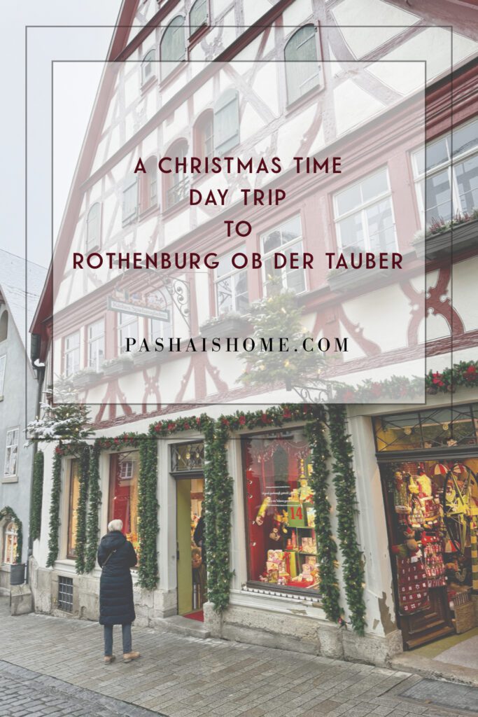 The Ultimate Guide for a Christmas time day trip to Rothenburg ob der Tauber from Nuremberg in Germany | How to do a day trip to the Rothenburg ob der Tauber christmas market | When is the Rothenburg ob der Tauber Christmas market | Best day trips from Nuremberg | What to do in Rothenburg ob der Tauber in December 