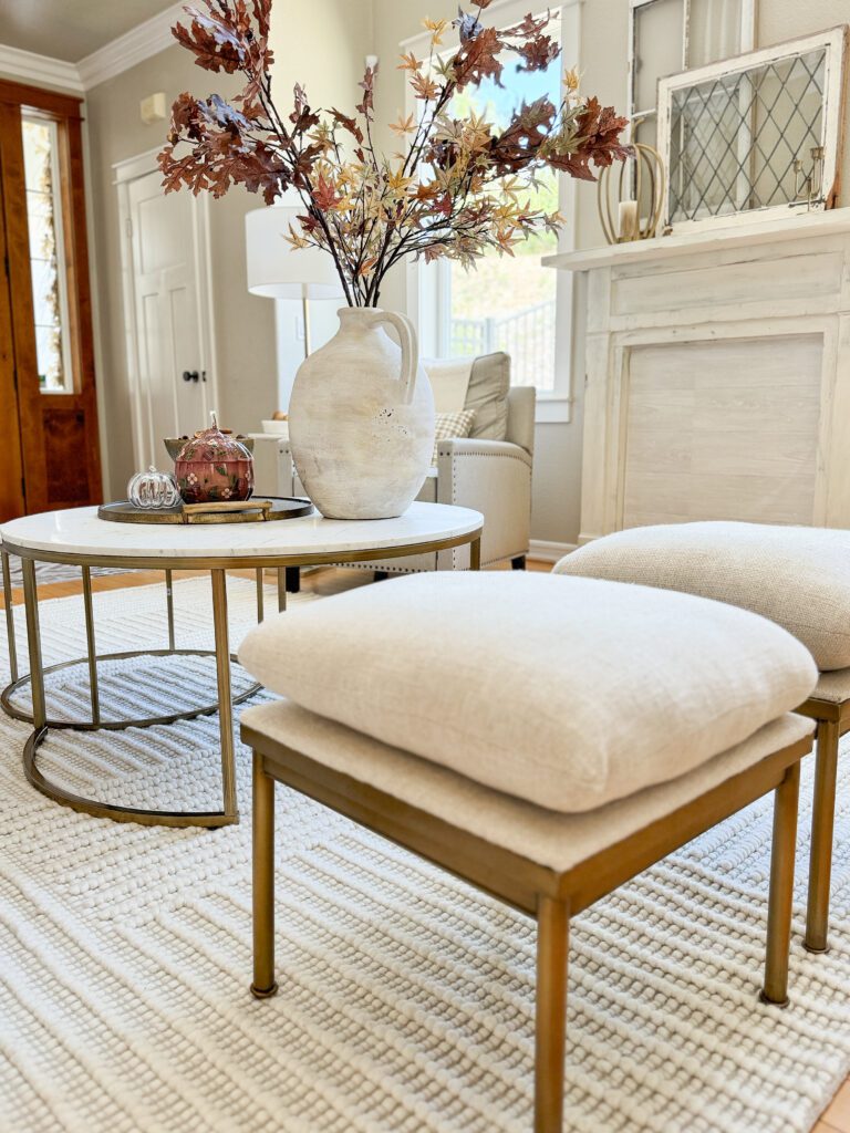 Top eleven new fall decor finds this year | Items ranging from pillows to candelabras to icon cups from Anthropologies to decorate your home for fall season | Ideas for how to minimally decorate your home for autumn | Minimal fall decor | New fall decor finds to decorate elegantly with | How to have a sophisticated and thoughtfully decorated house for the autumn season