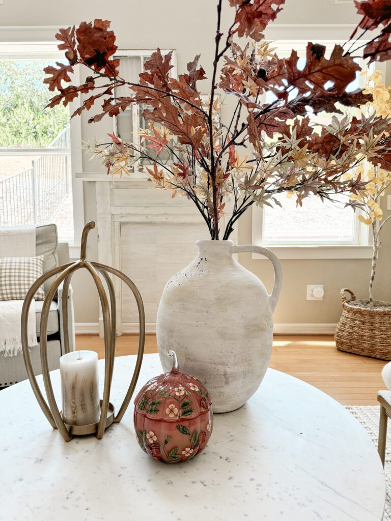 Top eleven new fall decor finds this year | Items ranging from pillows to candelabras to icon cups from Anthropologies to decorate your home for fall season | Ideas for how to minimally decorate your home for autumn | Minimal fall decor | New fall decor finds to decorate elegantly with | How to have a sophisticated and thoughtfully decorated house for the autumn season