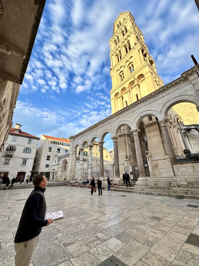 Three Days in Split: A complete guide to exploring Croatia including the charm and beauty of Croatia's coastal gem city | Best hotel in Split Croatia | Best restaurants in Split Croatia | Top things to see in Split Croatia | A Split Croatia 3 day itinerary | Best things to do in Split Croatia | Off the beaten path things to do in Split | Unique and secret things to do in Split | A complete Split travel guide | How to spend 3 days in Split Croatia | Game of Thrones filming sights in Split Croatia | How to take a day trip from Split to Hvar 