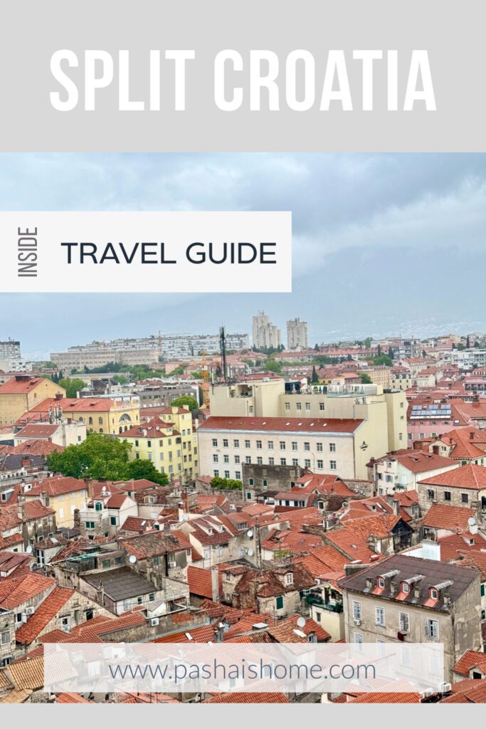 Three Days in Split: A complete guide to exploring Croatia including the charm and beauty of Croatia's coastal gem city | Best hotel in Split Croatia | Best restaurants in Split Croatia | Top things to see in Split Croatia | A Split Croatia 3 day itinerary | Best things to do in Split Croatia | Off the beaten path things to do in Split | Unique and secret things to do in Split | A complete Split travel guide | How to spend 3 days in Split Croatia | Game of Thrones filming sights in Split Croatia 