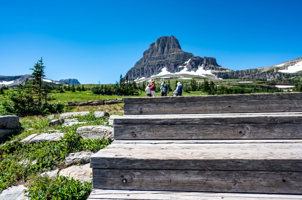 Best things to see and do in Glacier National Park | Best moderate hikes in Glacier National Park | Things to do in Glacier National Park if you are over 50 years old | What to do in Glacier National Park if you are older | How to plan the perfect Glacier National Park itinerary | Red Bus tour in Glacier National Park | How to spend a week in Glacier National Park | Glacier National Park 7 day itinerary | Glacier National Park travel tips 