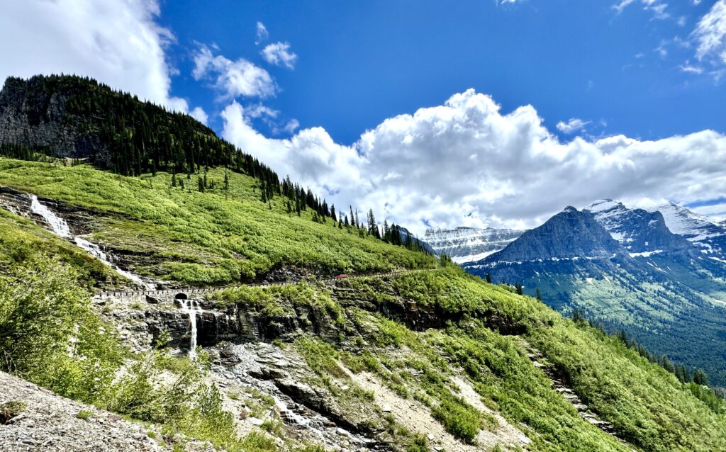 Best things to see and do in Glacier National Park | Best moderate hikes in Glacier National Park | Things to do in Glacier National Park if you are over 50 years old | What to do in Glacier National Park if you are older | How to plan the perfect Glacier National Park itinerary | Red Bus tour in Glacier National Park | How to spend a week in Glacier National Park | Glacier National Park 7 day itinerary | Glacier National Park travel tips 