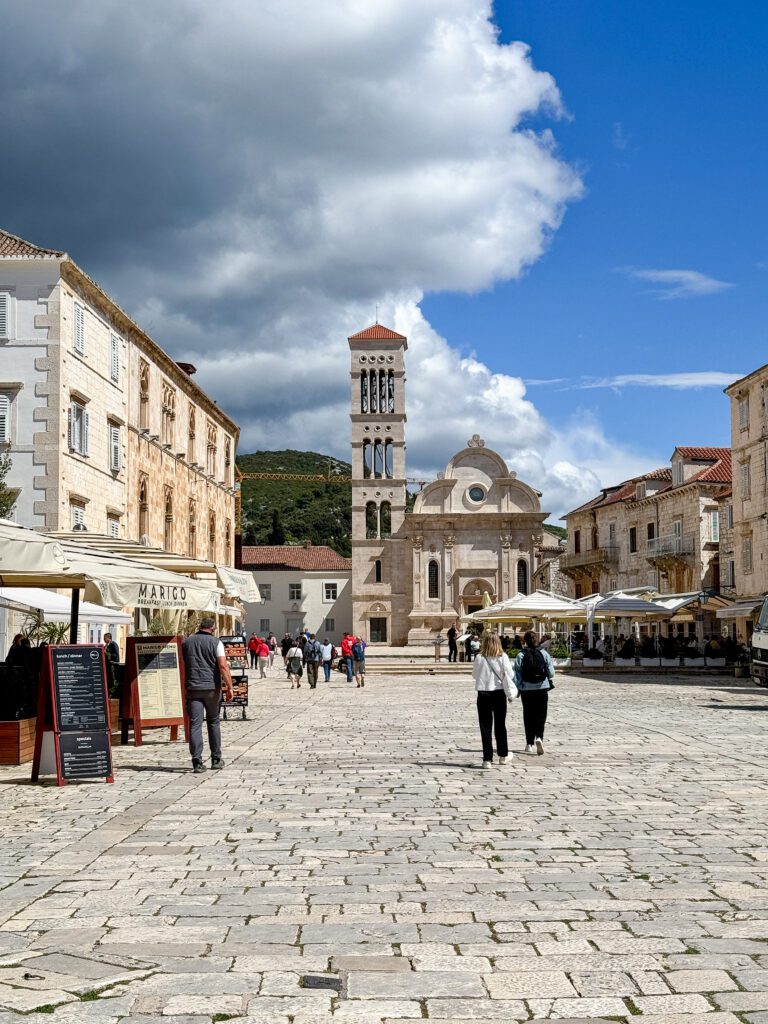 An easy day trip to Hvar Island from Split Croatia | What to do with one day on Hvar Island | How to do a day trip from Split to Hvar Island | Is one day enough time on Hvar Island | Top things to see and do on a day trip to Hvar Island in Croatia | A two week Croatian itinerary including one day on Hvar Island 