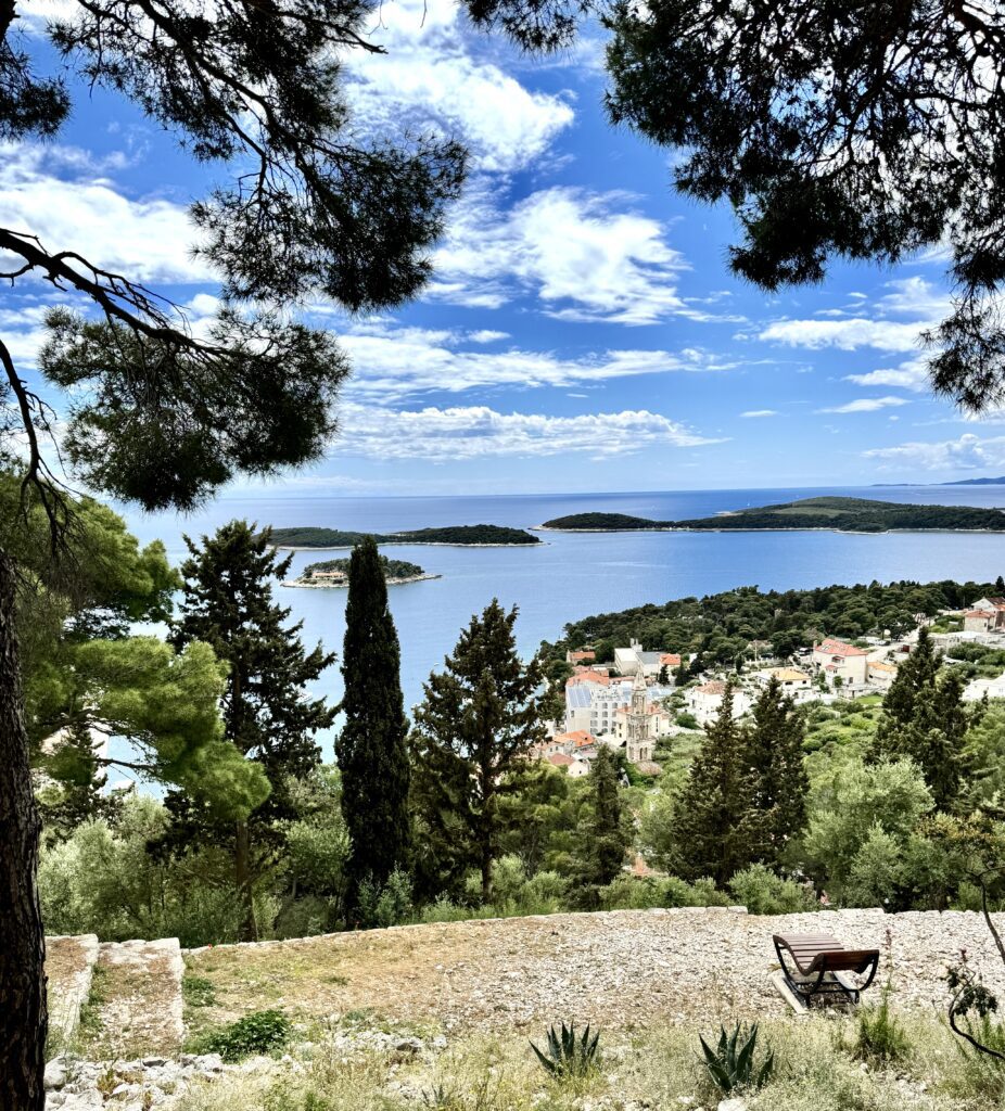 An easy day trip to Hvar Island from Split Croatia | What to do with one day on Hvar Island | How to do a day trip from Split to Hvar Island | Is one day enough time on Hvar Island | Top things to see and do on a day trip to Hvar Island in Croatia | A two week Croatian itinerary including one day on Hvar Island 