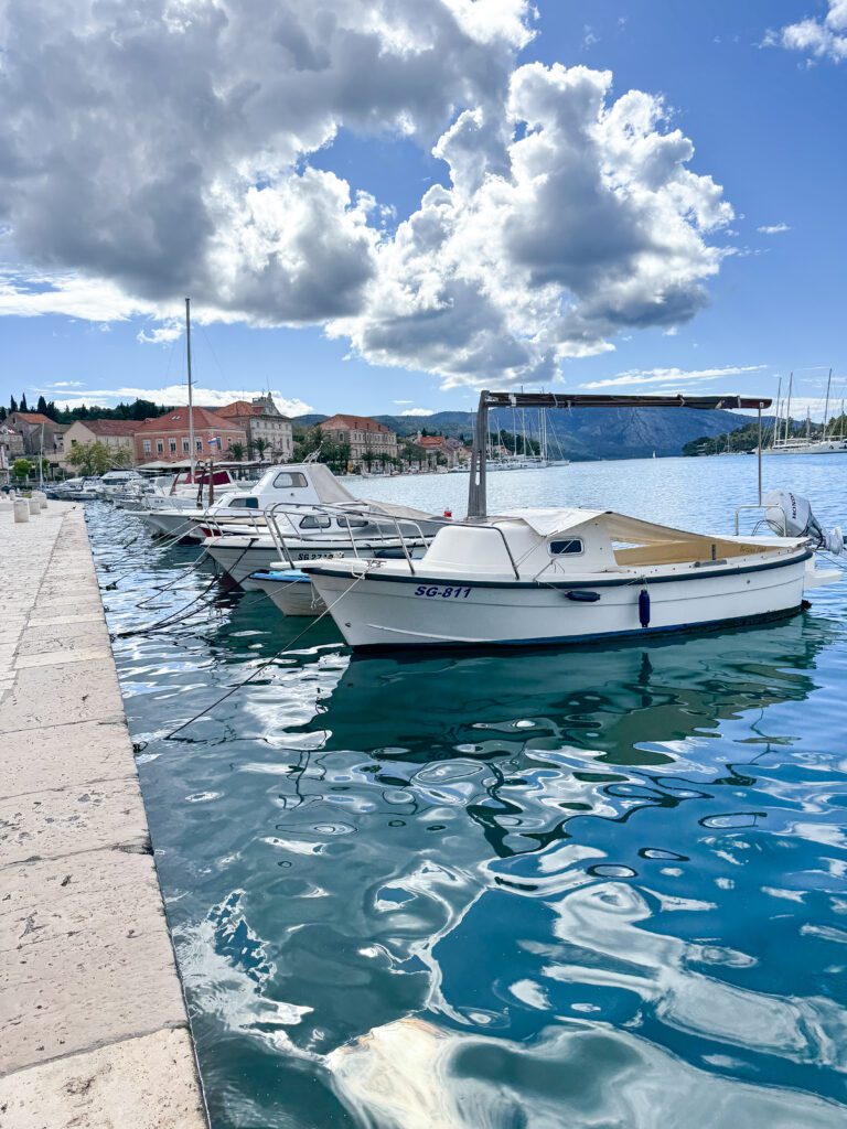 An easy day trip to Hvar Island from Split Croatia | What to do with one day on Hvar Island | How to do a day trip from Split to Hvar Island | Is one day enough time on Hvar Island | Top things to see and do on a day trip to Hvar Island in Croatia | A two week Croatian itinerary including one day on Hvar Island | How to get from Split to Hvar Island for just one day | Can you see Hvar Island as a day trip?