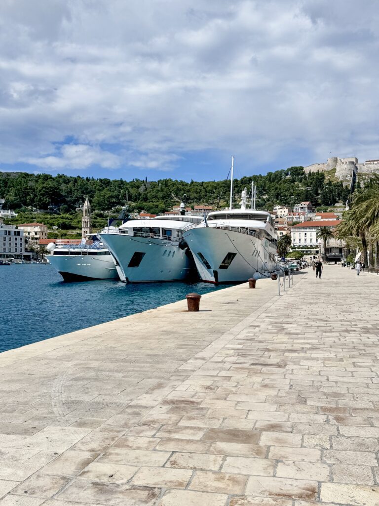 An easy day trip to Hvar Island from Split Croatia | What to do with one day on Hvar Island | How to do a day trip from Split to Hvar Island | Is one day enough time on Hvar Island | Top things to see and do on a day trip to Hvar Island in Croatia | A two week Croatian itinerary including one day on Hvar Island 