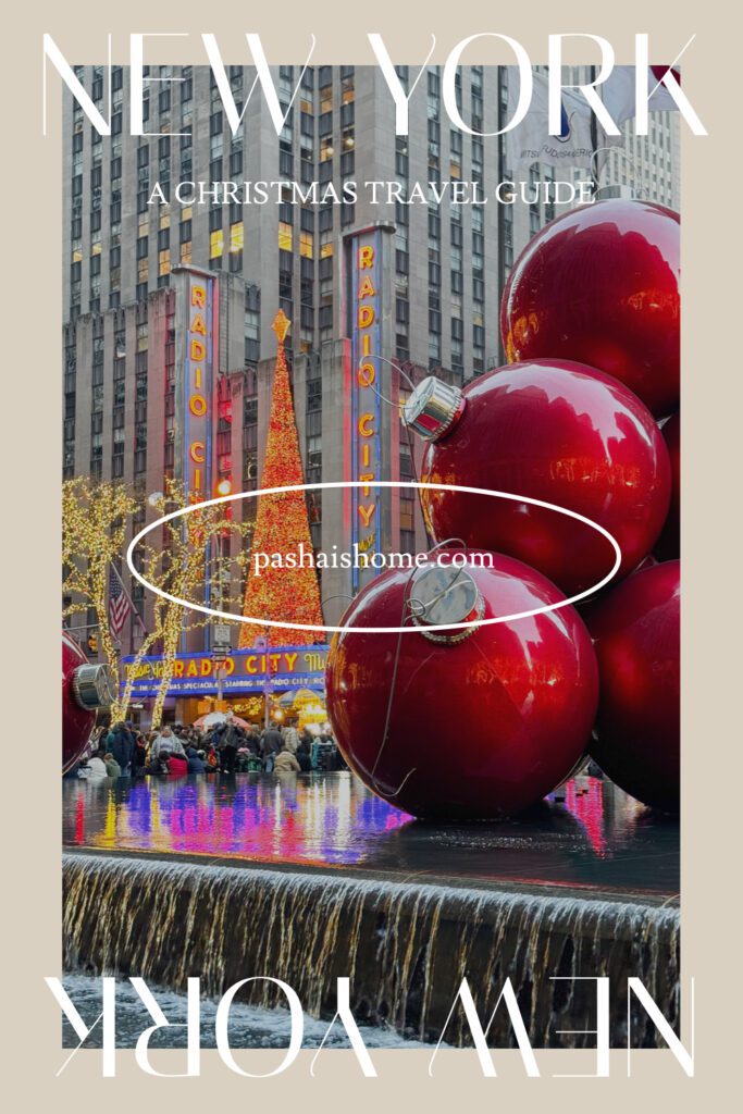 NYC at Christmas Time | What to do in New York City at Christmas time | Top things to see and do in New York at Christmas | A Christmas time guide to New York CIty | How to spend 3 days in Manhattan in December | Christmas in New York | Top sights in NY in December 