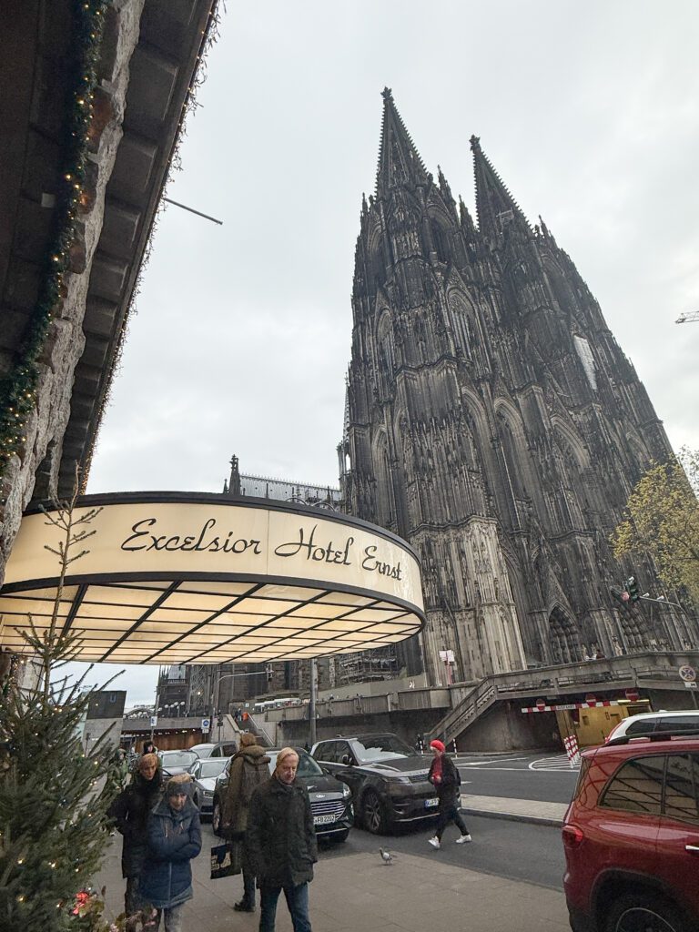 Best Cologne Germany Christmas market travel guide | Where to stay in Cologne for the Christmas markets | 5 star hotels in Cologne | Best hotels in Cologne | Christmas markets in Cologne | When do the Christmas markets in Cologne open? | How many days do I need to see the Cologne Christmas markets? | How many Christmas markets are in Cologne | What to do in Cologne besides the Christmas markets | Best day trips from Cologne at Christmas time | Commonly asked questions for visiting the Cologne Christmas markets | How to get to Cologne in December | What to wear in Cologne in December