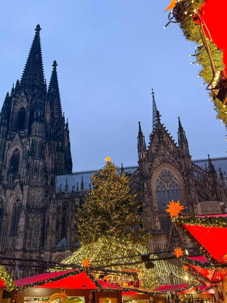 Best Cologne Germany Christmas market travel guide | Where to stay in Cologne for the Christmas markets | 5 star hotels in Cologne | Best hotels in Cologne | Christmas markets in Cologne | When do the Christmas markets in Cologne open? | How many days do I need to see the Cologne Christmas markets? | How many Christmas markets are in Cologne | What to do in Cologne besides the Christmas markets | Best day trips from Cologne at Christmas time | Commonly asked questions for visiting the Cologne Christmas markets | How to get to Cologne in December | What to wear in Cologne in December