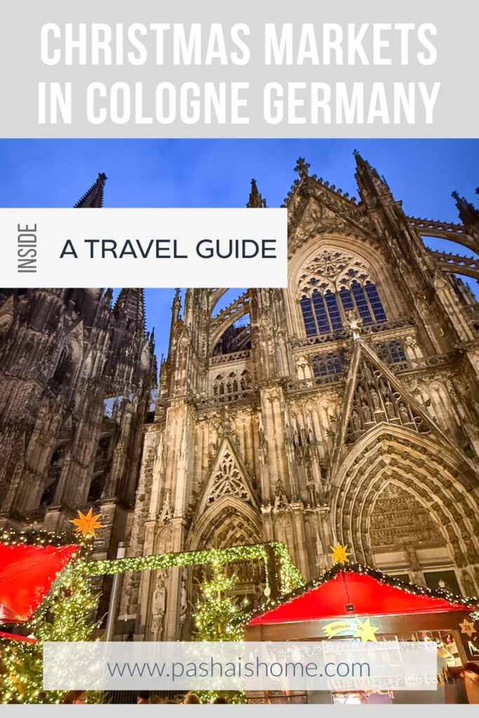Best Cologne Germany Christmas market travel guide | Where to stay in Cologne for the Christmas markets | 5 star hotels in Cologne | Best hotels in Cologne | Christmas markets in Cologne | When do the Christmas markets in Cologne open? | How many days do I need to see the Cologne Christmas markets? | How many Christmas markets are in Cologne | What to do in Cologne besides the Christmas markets | Best day trips from Cologne at Christmas time | Commonly asked questions for visiting the Cologne Christmas markets | How to get to Cologne in December