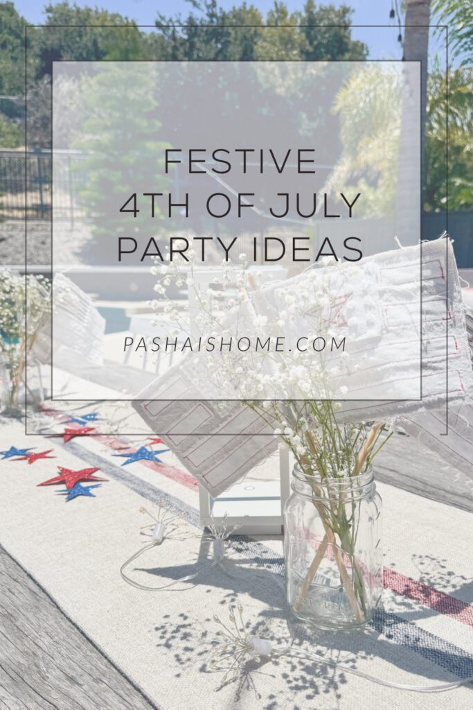Simple and Easy 4th of July party ideas | How to throw a 4th of July party | An easy Fourth of July party | Tips for a 4th of July party preparation | 4th of July party ideas