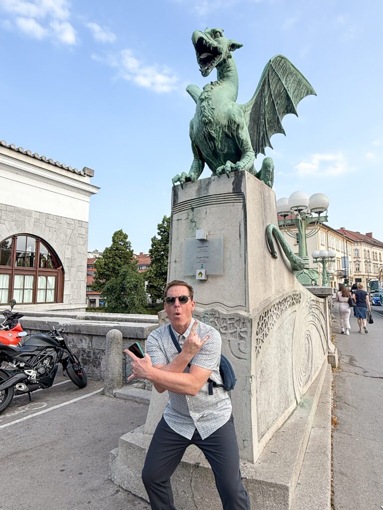 A Ljubljana Slovenia Travel Guide | What to see, do and eat in Ljubljana | Best five star hotel in Ljubljana Slovenia | How many days to visit Slovenia | What are the top sights to see in Ljubljana | Best places to eat in Ljubljana | A ten day Slovenia itinerary including Ljubljana and the Julian Alps | Top things to see in Ljubljana | Best day trips from Ljubljana | What to wear in Slovenia in summer | Top Instagram photo spots in Ljubljana | Best Instaworthy spots in Ljubljana | Where to fly into for Slovenia