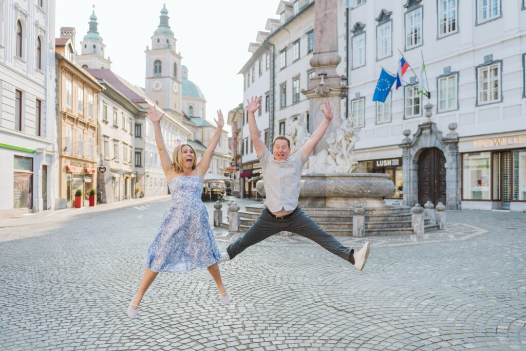 A Ljubljana Slovenia Travel Guide | What to see, do and eat in Ljubljana | Best five star hotel in Ljubljana Slovenia | How many days to visit Slovenia | What are the top sights to see in Ljubljana | Best places to eat in Ljubljana | A ten day Slovenia itinerary including Ljubljana and the Julian Alps | Top things to see in Ljubljana | Best day trips from Ljubljana | What to wear in Slovenia in summer | Top Instagram photo spots in Ljubljana | Best Instaworthy spots in Ljubljana | Where to fly into for Slovenia | A Flytographer photo shoot in Ljubljana