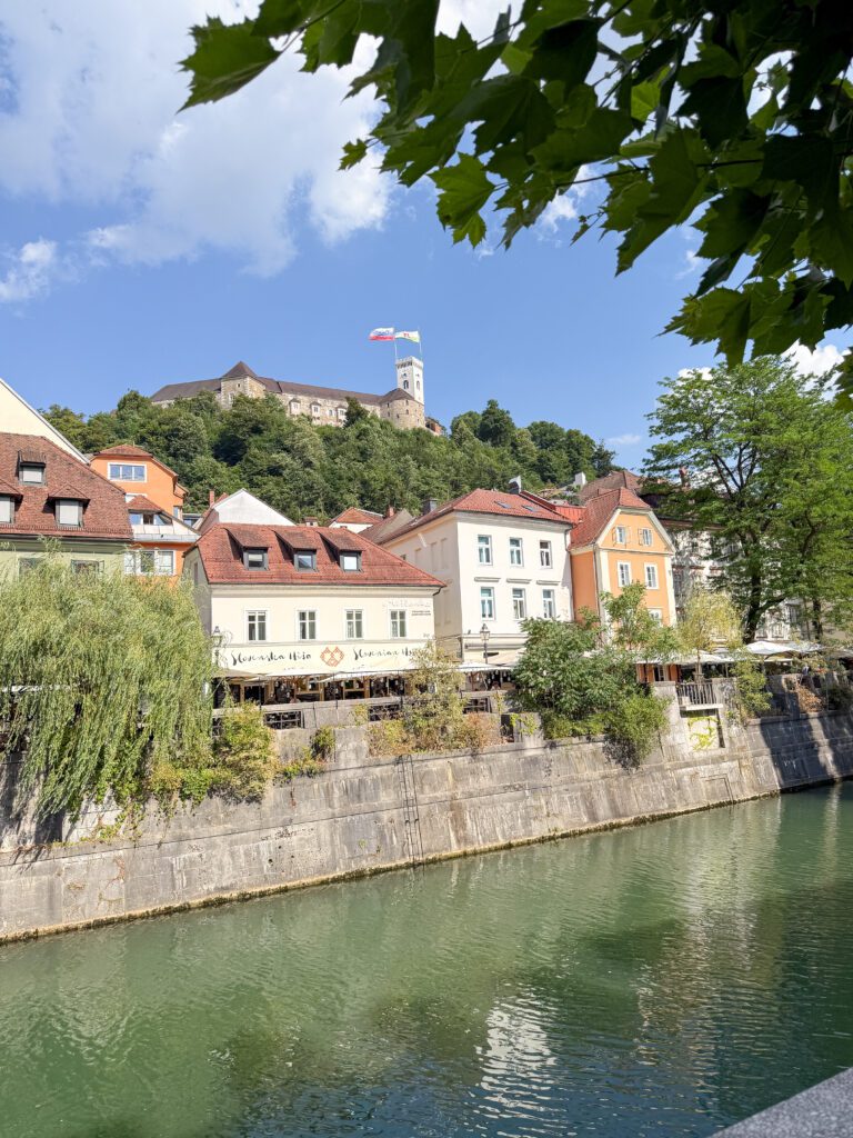 A Ljubljana Slovenia Travel Guide | What to see, do and eat in Ljubljana | Best five star hotel in Ljubljana Slovenia | How many days to visit Slovenia | What are the top sights to see in Ljubljana | Best places to eat in Ljubljana | A ten day Slovenia itinerary including Ljubljana and the Julian Alps | Top things to see in Ljubljana | Best day trips from Ljubljana | What to wear in Slovenia in summer | Top Instagram photo spots in Ljubljana | Best Instaworthy spots in Ljubljana | Where to fly into for Slovenia