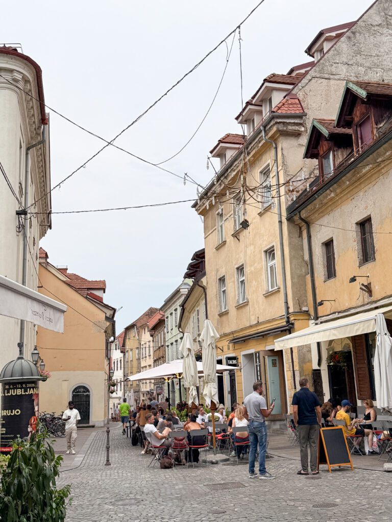 A Ljubljana Slovenia Travel Guide | What to see, do and eat in Ljubljana | Best five star hotel in Ljubljana Slovenia | How many days to visit Slovenia | What are the top sights to see in Ljubljana | Best places to eat in Ljubljana | A ten day Slovenia itinerary including Ljubljana and the Julian Alps | Top things to see in Ljubljana | Best day trips from Ljubljana | What to wear in Slovenia in summer | Top Instagram photo spots in Ljubljana | Best Instaworthy spots in Ljubljana | Where to fly into for Slovenia