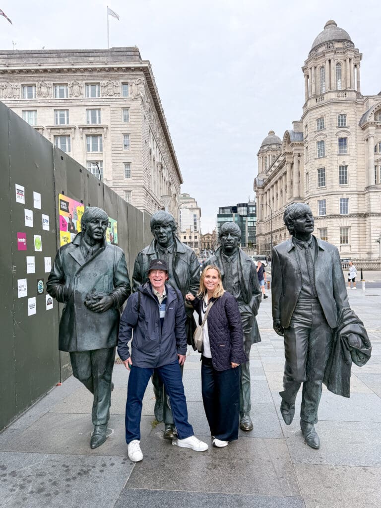 The Ultimate Liverpool England Travel Guide | What to do in Liverpool England | Best hotels in Liverpool England | 5 star hotels in Liverpool | Top things to do in Liverpool England | Best Beatles sights in Liverpool | Best private Beatles tour in Liverpool | The Cavern Club during International Beatles Week in August |  should you do a private beatles tour in Liverpool |  Fab 4 Taxi Tour for Beatles sights in Liverpool |  Penny Lane in Liverpool |  John Lennon Imagine statue in Liverpool |  Strawberry Field in Liverpool |  John Lennon's childhood home |  Eleanor Rigby's gravestone |  Where did John Lennon and Paul McCartney meet?  |  Paul McCartney's Childhood home |  Liverpool Cathedral |  The Georgian Quarter in Liverpool |  