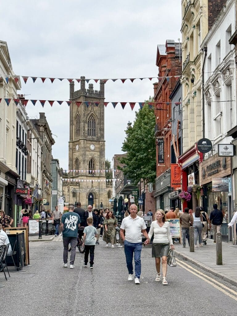 The Ultimate Liverpool England Travel Guide | What to do in Liverpool England | Best hotels in Liverpool England | 5 star hotels in Liverpool | Top things to do in Liverpool England | Best Beatles sights in Liverpool | Best private Beatles tour in Liverpool | The Cavern Club during International Beatles Week in August |  should you do a private beatles tour in Liverpool |  Fab 4 Taxi Tour for Beatles sights in Liverpool |  Penny Lane in Liverpool |  John Lennon Imagine statue in Liverpool |  Strawberry Field in Liverpool |  John Lennon's childhood home |  Eleanor Rigby's gravestone |  Where did John Lennon and Paul McCartney meet?  |  Paul McCartney's Childhood home |  